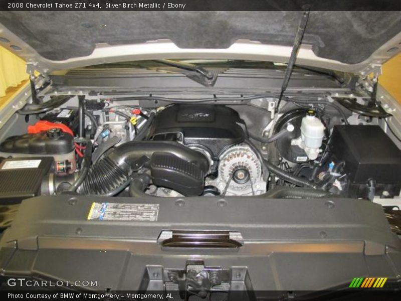 Silver Birch Metallic / Ebony 2008 Chevrolet Tahoe Z71 4x4