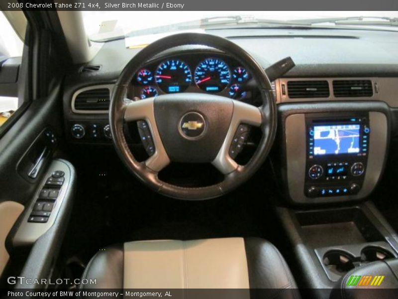 Silver Birch Metallic / Ebony 2008 Chevrolet Tahoe Z71 4x4
