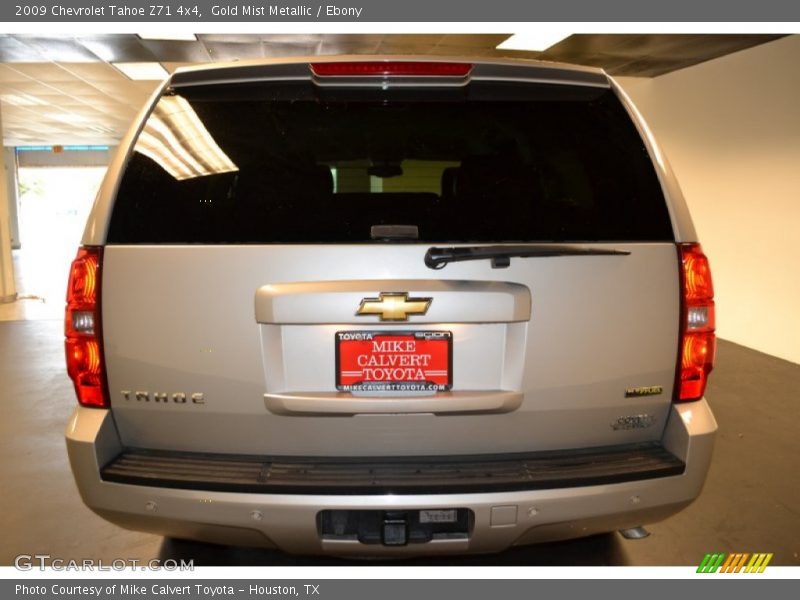 Gold Mist Metallic / Ebony 2009 Chevrolet Tahoe Z71 4x4
