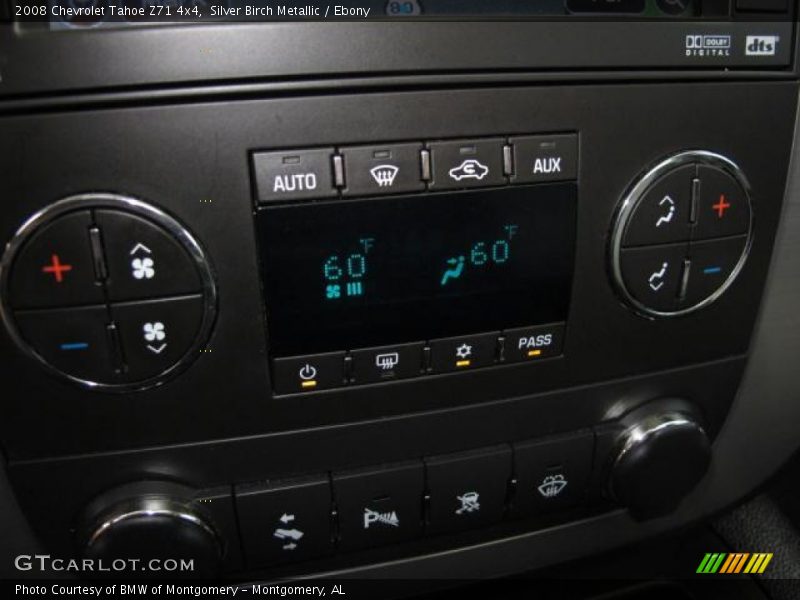Silver Birch Metallic / Ebony 2008 Chevrolet Tahoe Z71 4x4