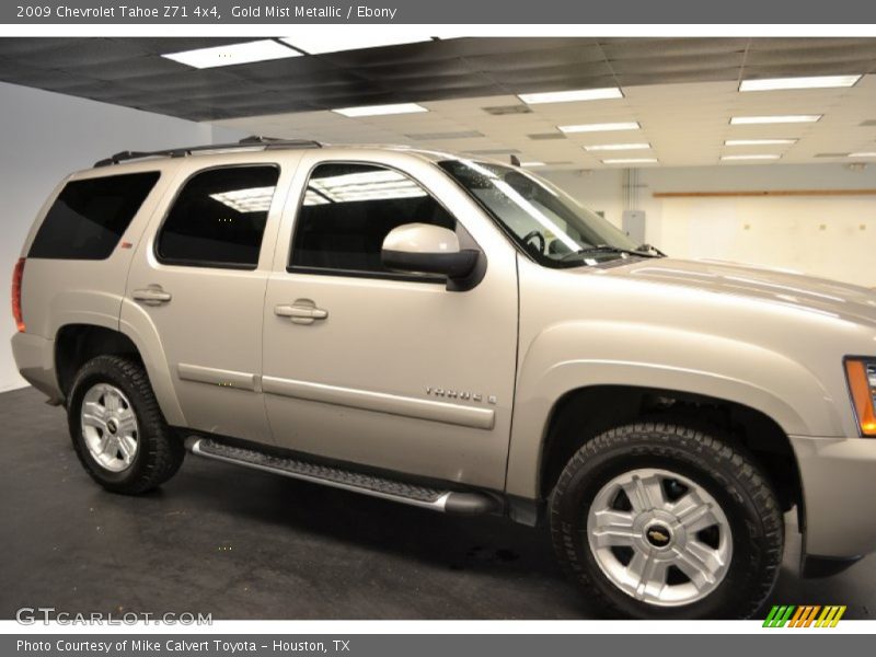 Gold Mist Metallic / Ebony 2009 Chevrolet Tahoe Z71 4x4