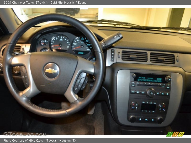 Gold Mist Metallic / Ebony 2009 Chevrolet Tahoe Z71 4x4