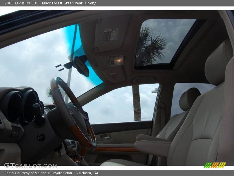 Black Forest Green Pearl / Ivory 2005 Lexus RX 330