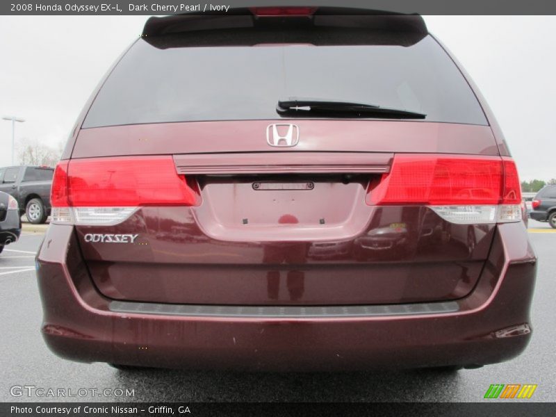  2008 Odyssey EX-L Dark Cherry Pearl