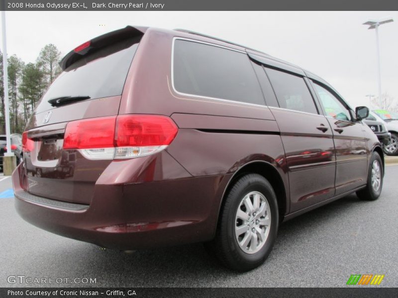  2008 Odyssey EX-L Dark Cherry Pearl
