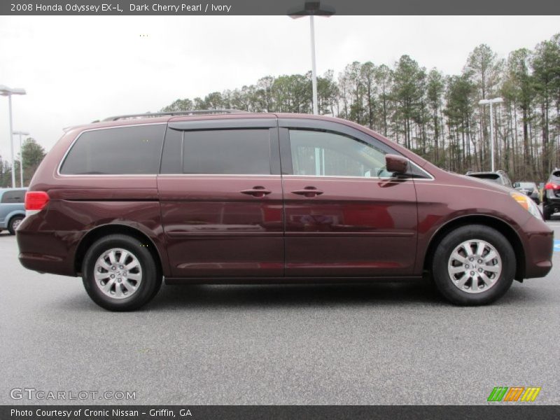  2008 Odyssey EX-L Dark Cherry Pearl