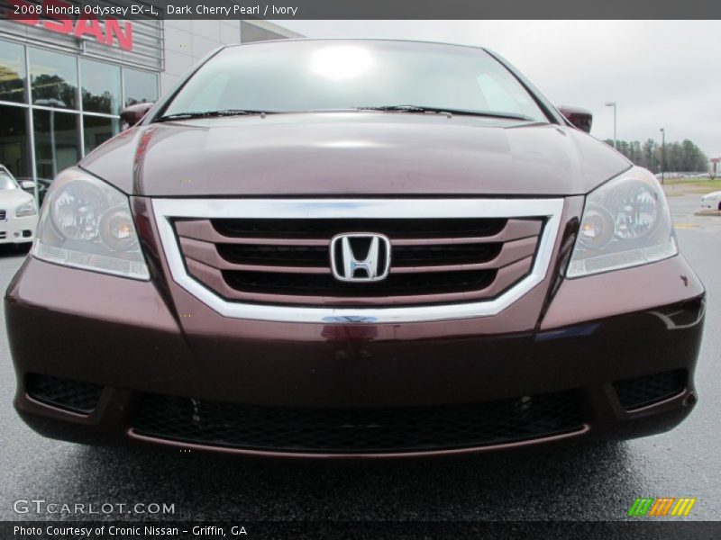 Dark Cherry Pearl / Ivory 2008 Honda Odyssey EX-L