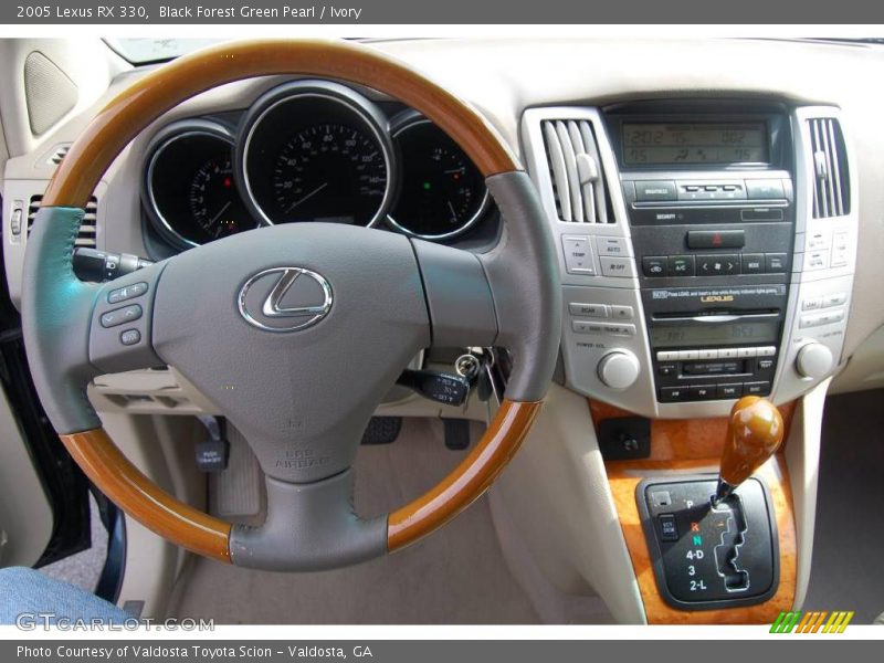 Black Forest Green Pearl / Ivory 2005 Lexus RX 330