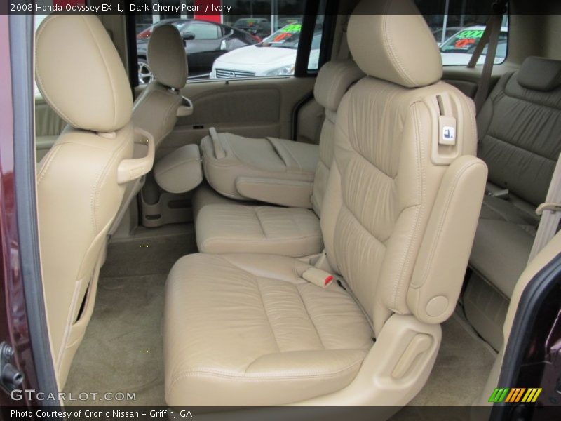 Dark Cherry Pearl / Ivory 2008 Honda Odyssey EX-L