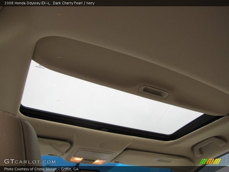 Dark Cherry Pearl / Ivory 2008 Honda Odyssey EX-L