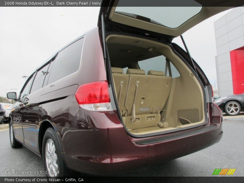 Dark Cherry Pearl / Ivory 2008 Honda Odyssey EX-L