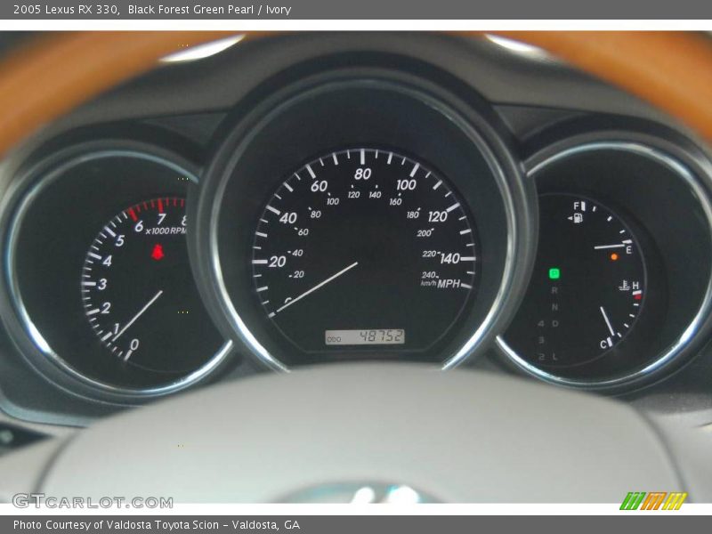Black Forest Green Pearl / Ivory 2005 Lexus RX 330