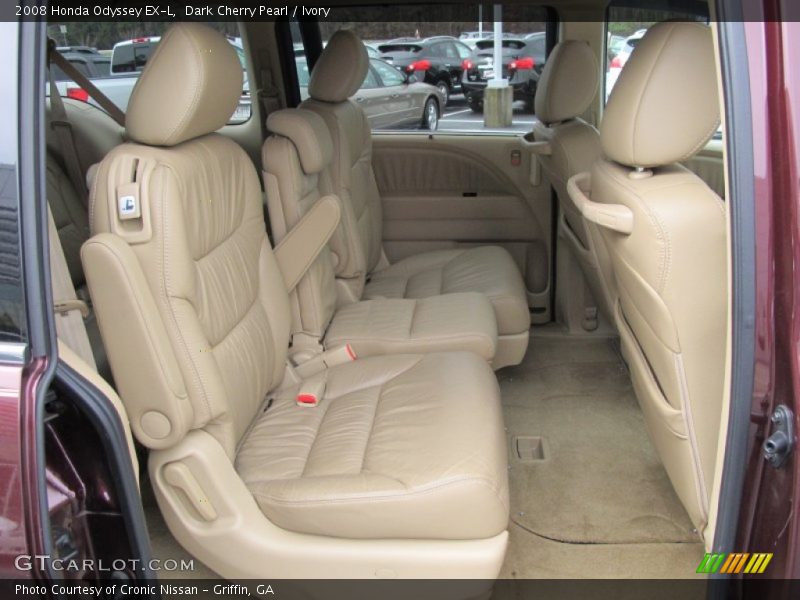 Dark Cherry Pearl / Ivory 2008 Honda Odyssey EX-L
