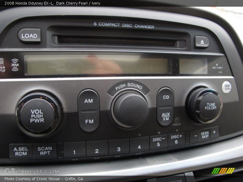 Dark Cherry Pearl / Ivory 2008 Honda Odyssey EX-L