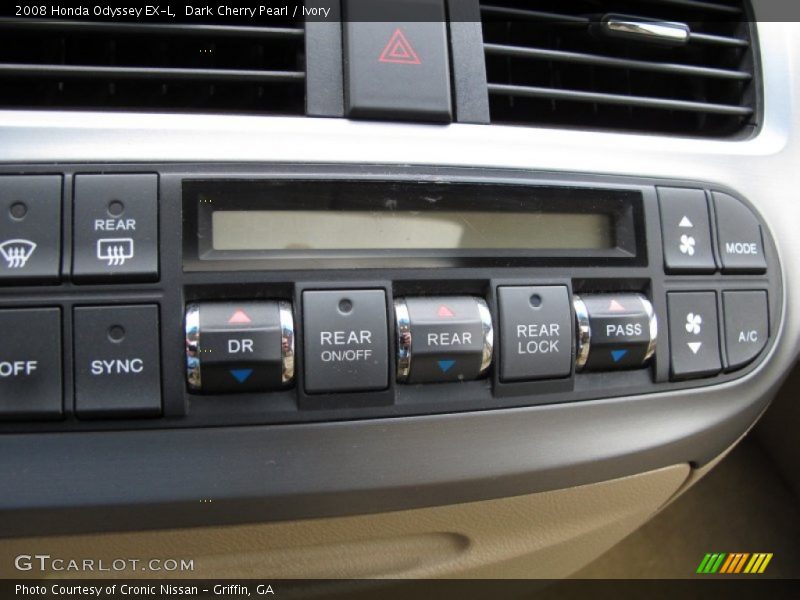 Dark Cherry Pearl / Ivory 2008 Honda Odyssey EX-L