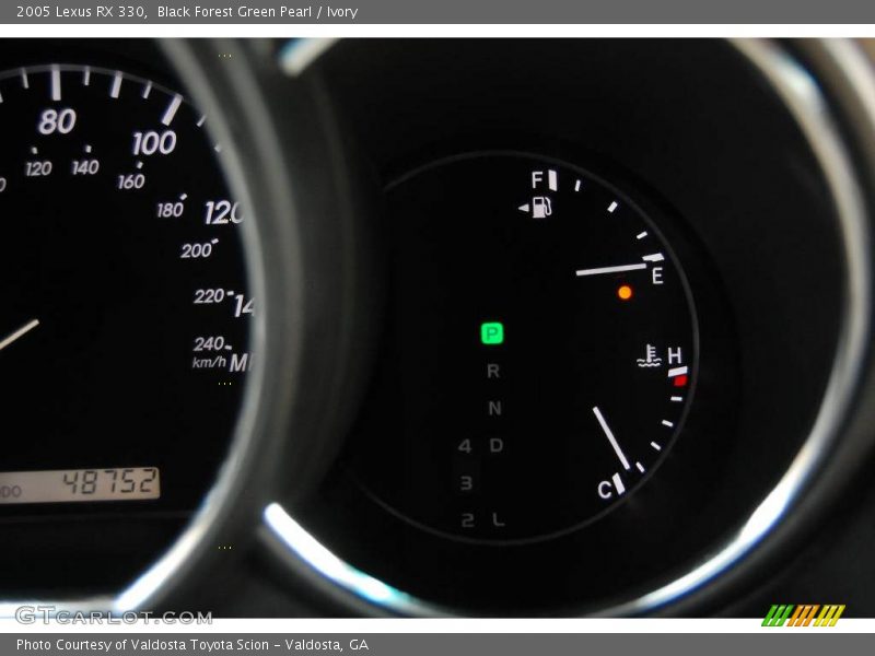 Black Forest Green Pearl / Ivory 2005 Lexus RX 330