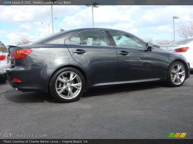 Smoky Granite Mica / Black 2009 Lexus IS 250