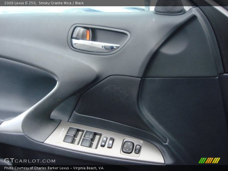 Smoky Granite Mica / Black 2009 Lexus IS 250