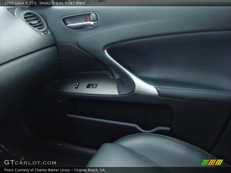 Smoky Granite Mica / Black 2009 Lexus IS 250