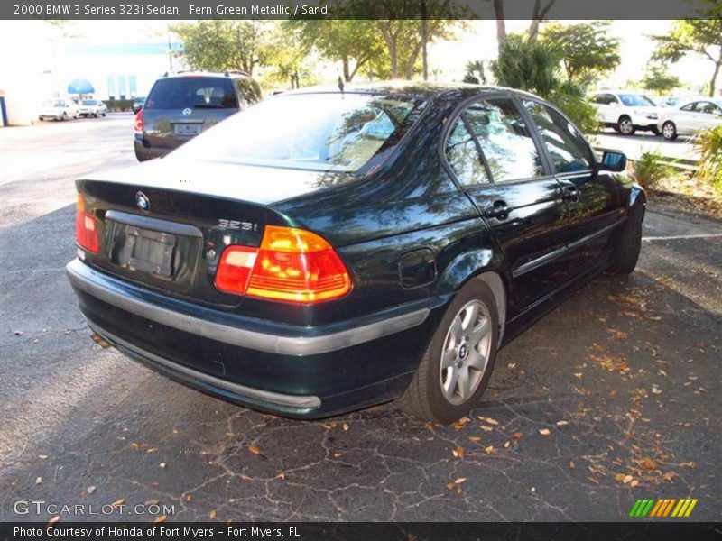 Fern Green Metallic / Sand 2000 BMW 3 Series 323i Sedan