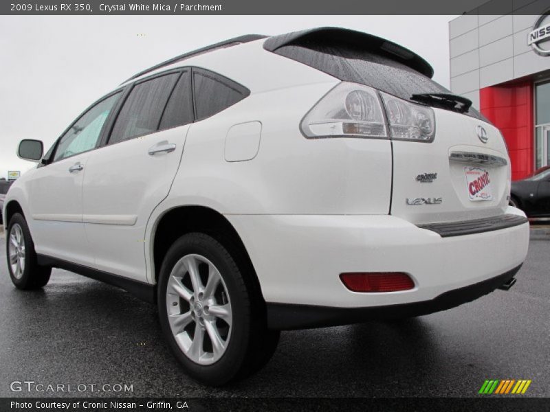 Crystal White Mica / Parchment 2009 Lexus RX 350