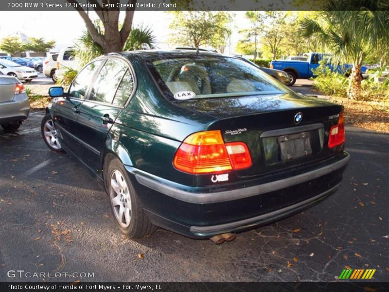 Fern Green Metallic / Sand 2000 BMW 3 Series 323i Sedan