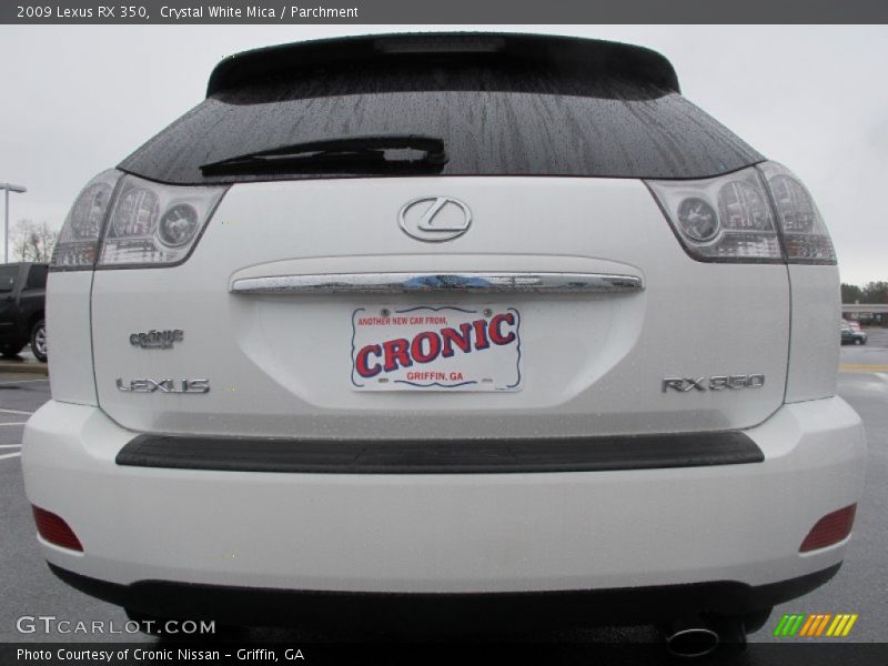 Crystal White Mica / Parchment 2009 Lexus RX 350