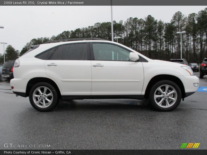 Crystal White Mica / Parchment 2009 Lexus RX 350