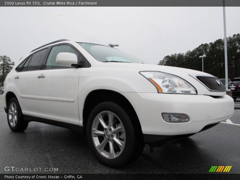 Crystal White Mica / Parchment 2009 Lexus RX 350