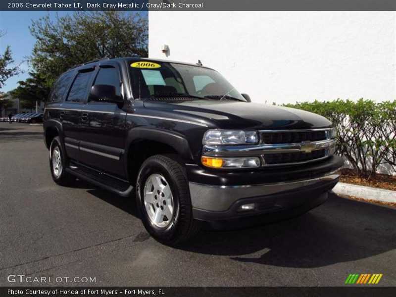 Dark Gray Metallic / Gray/Dark Charcoal 2006 Chevrolet Tahoe LT