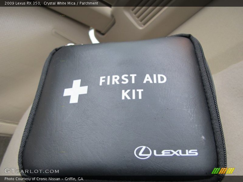 Crystal White Mica / Parchment 2009 Lexus RX 350