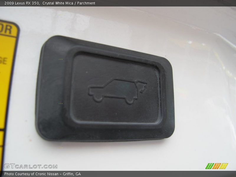 Crystal White Mica / Parchment 2009 Lexus RX 350