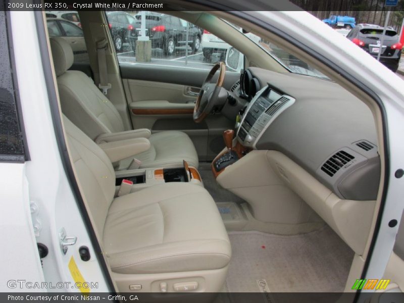 Crystal White Mica / Parchment 2009 Lexus RX 350