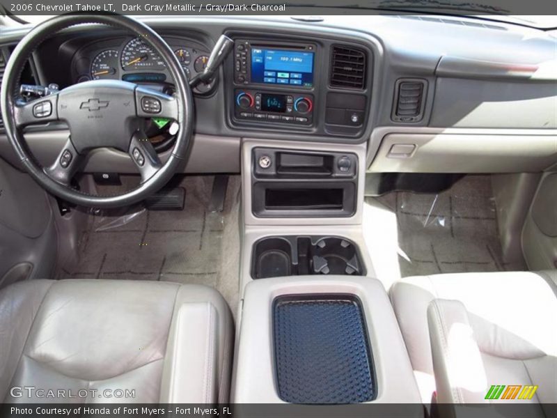 Dark Gray Metallic / Gray/Dark Charcoal 2006 Chevrolet Tahoe LT