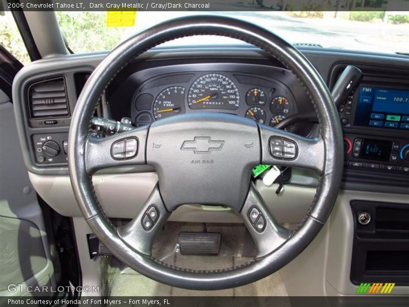 Dark Gray Metallic / Gray/Dark Charcoal 2006 Chevrolet Tahoe LT