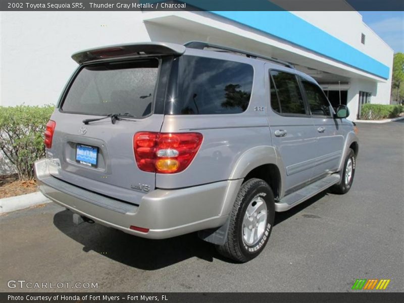 Thunder Gray Metallic / Charcoal 2002 Toyota Sequoia SR5