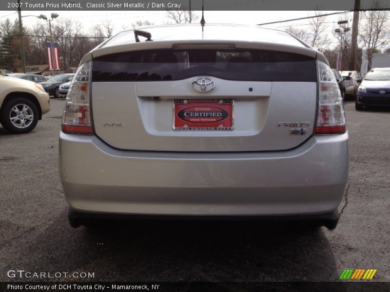 Classic Silver Metallic / Dark Gray 2007 Toyota Prius Hybrid