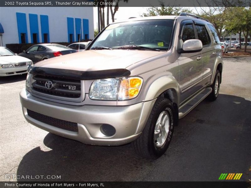 Thunder Gray Metallic / Charcoal 2002 Toyota Sequoia SR5