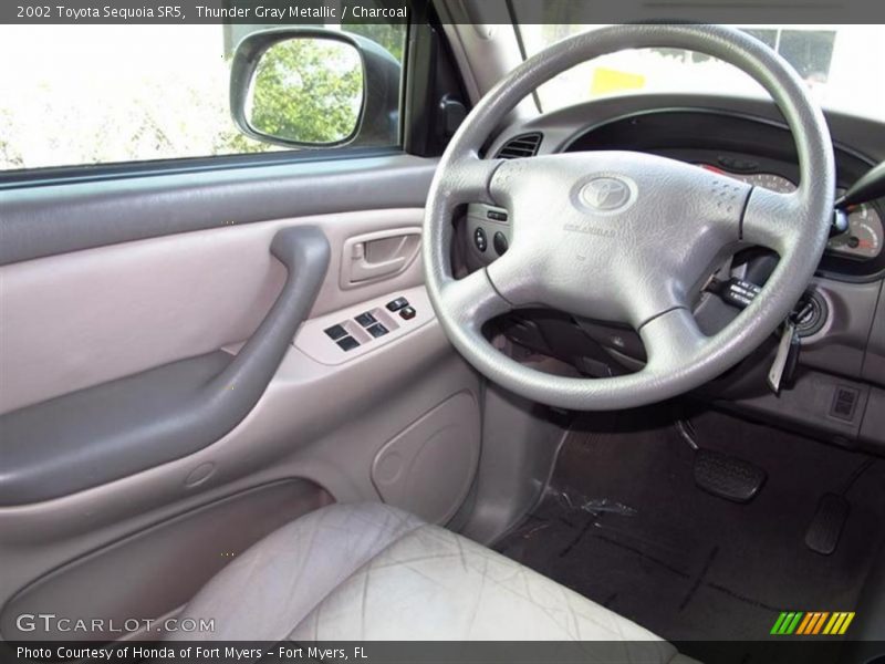 Thunder Gray Metallic / Charcoal 2002 Toyota Sequoia SR5