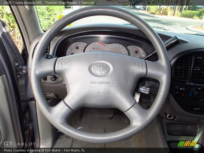 Thunder Gray Metallic / Charcoal 2002 Toyota Sequoia SR5