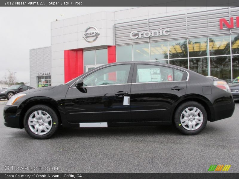 Super Black / Frost 2012 Nissan Altima 2.5