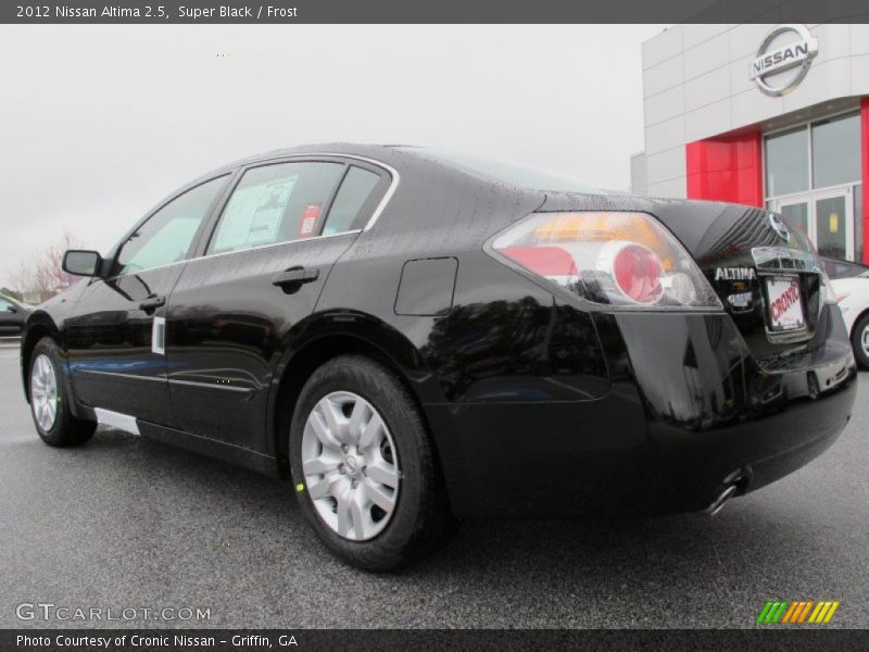 Super Black / Frost 2012 Nissan Altima 2.5