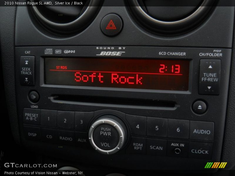 Silver Ice / Black 2010 Nissan Rogue SL AWD