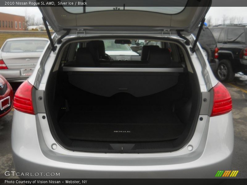 Silver Ice / Black 2010 Nissan Rogue SL AWD