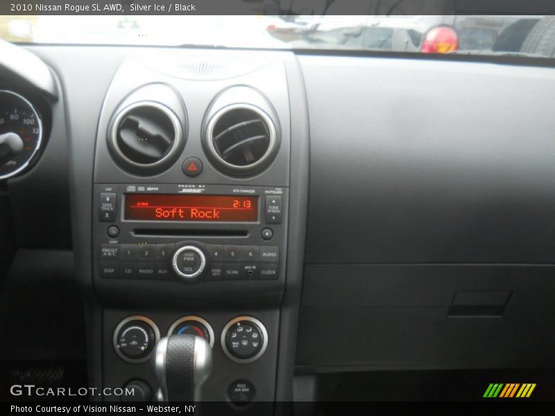 Silver Ice / Black 2010 Nissan Rogue SL AWD