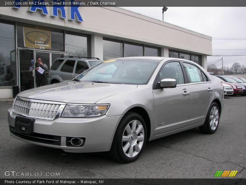 Silver Birch Metallic / Dark Charcoal 2007 Lincoln MKZ Sedan