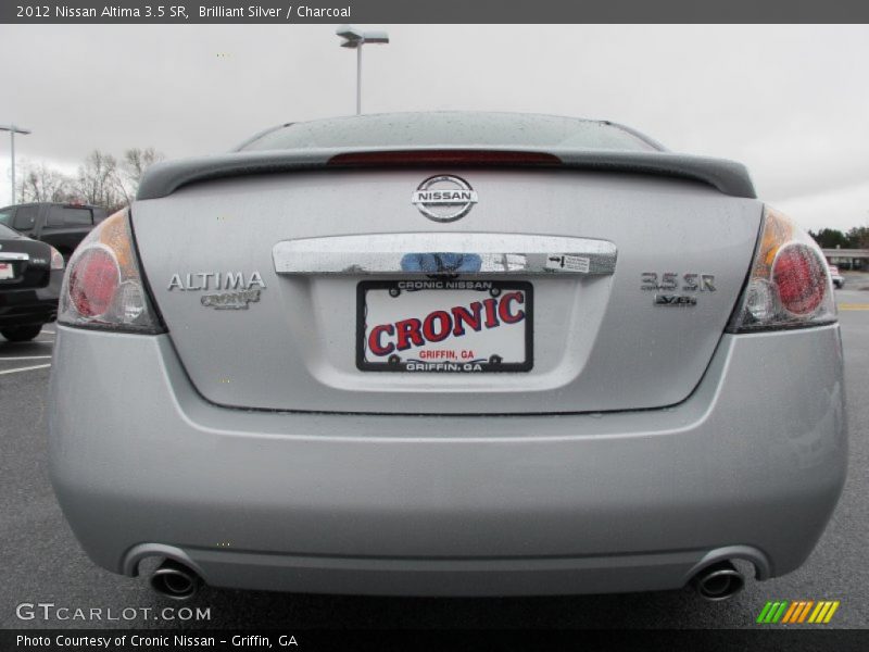 Brilliant Silver / Charcoal 2012 Nissan Altima 3.5 SR
