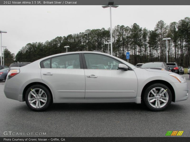 Brilliant Silver / Charcoal 2012 Nissan Altima 3.5 SR