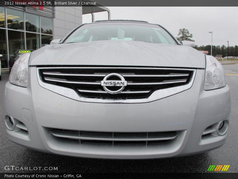 Brilliant Silver / Charcoal 2012 Nissan Altima 3.5 SR