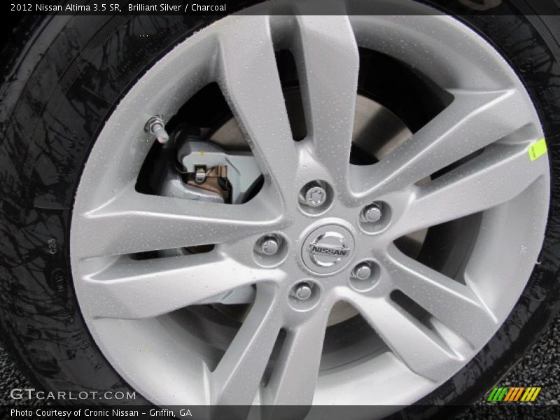 Brilliant Silver / Charcoal 2012 Nissan Altima 3.5 SR